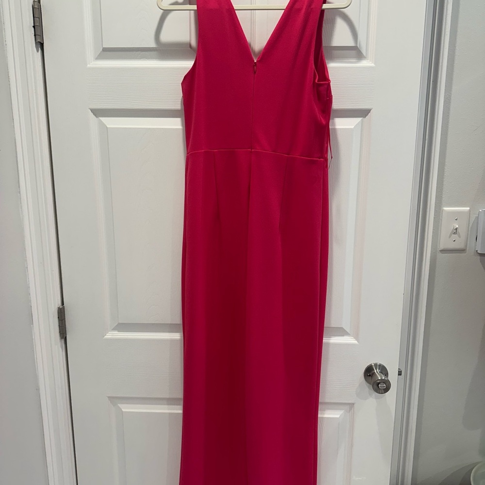Express Vibrant Pink Sleeveless Jumpsuit